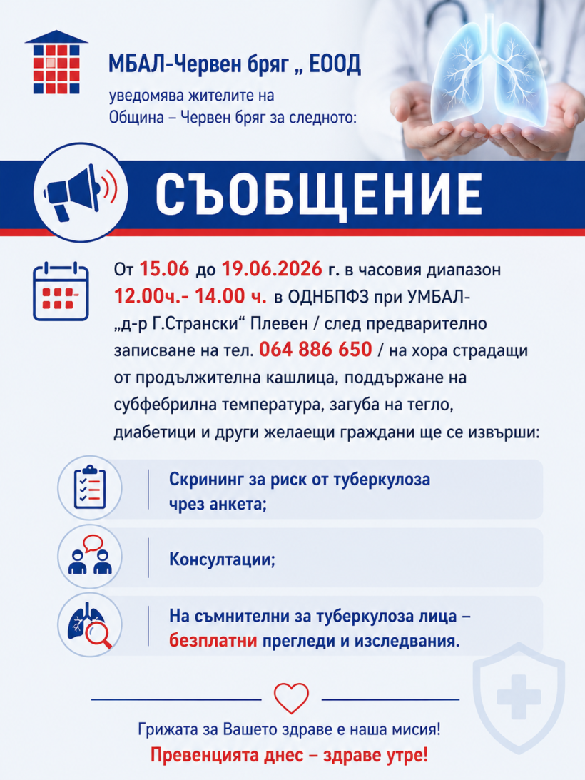 Скрининг за туберколоза